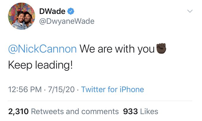 dwayne wade nick cannon