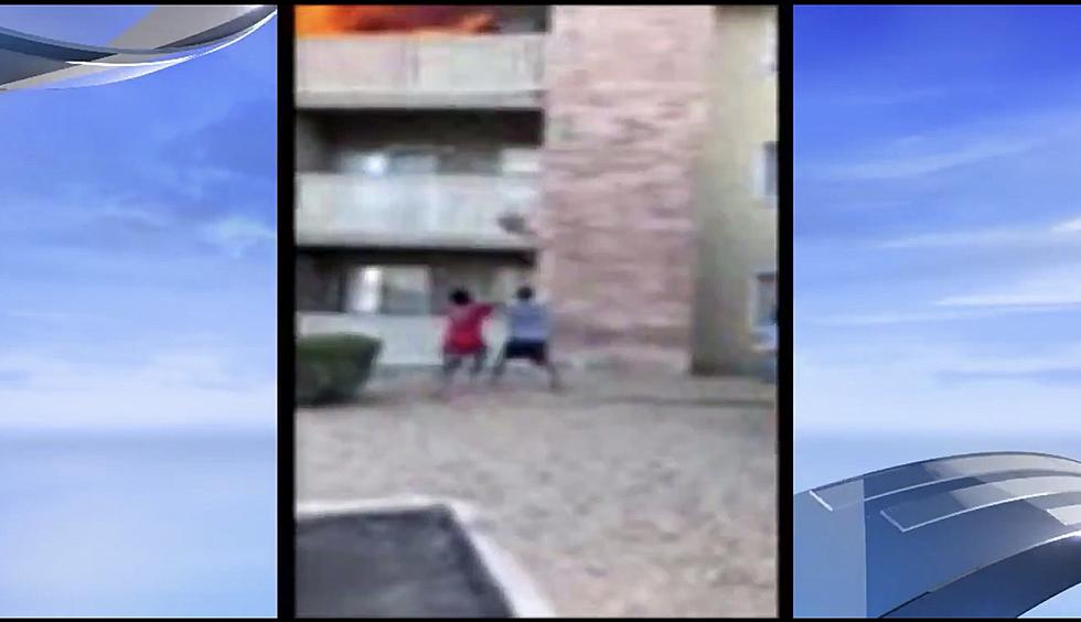 former wide receiver catches child