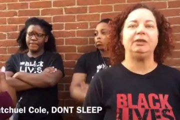 white black lives matter activist
