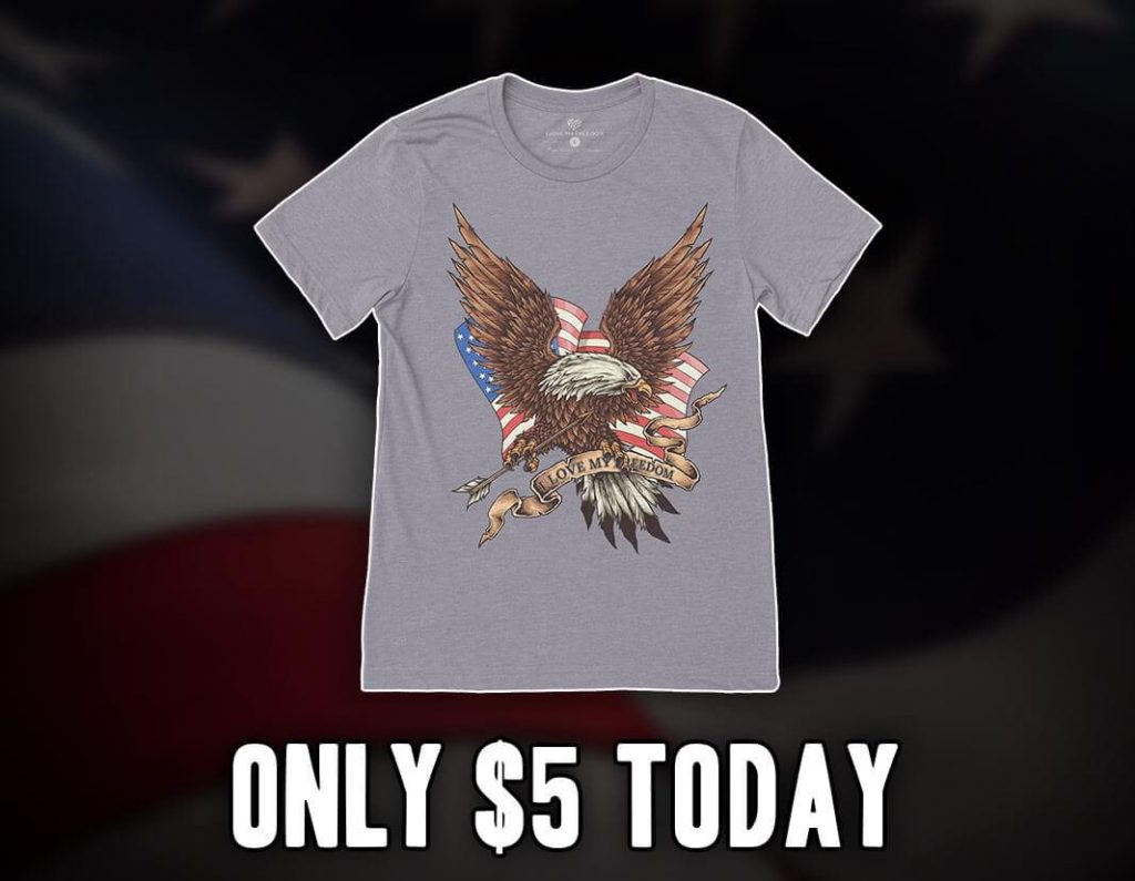 gray eagle shirt