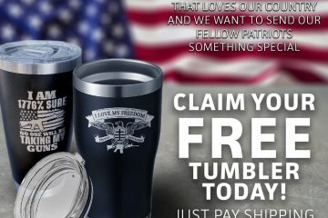 FREE 1776 Freedom Tumbler