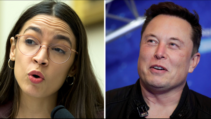 elon musk aoc