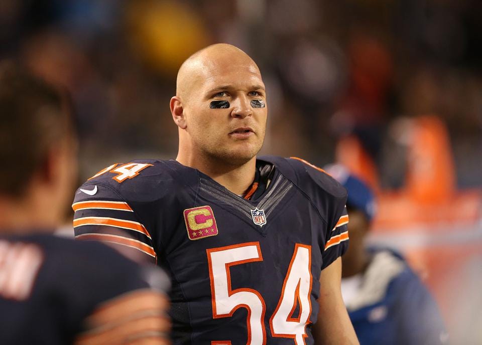 nfl star brian urlacher
