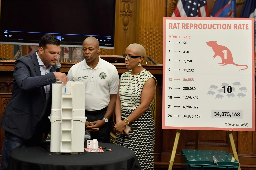 nyc mayor eric adams rats