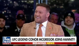 Conor McGregor Drops F-Bomb During Sean Hannity Appearance, Donates $1 Million to Charity