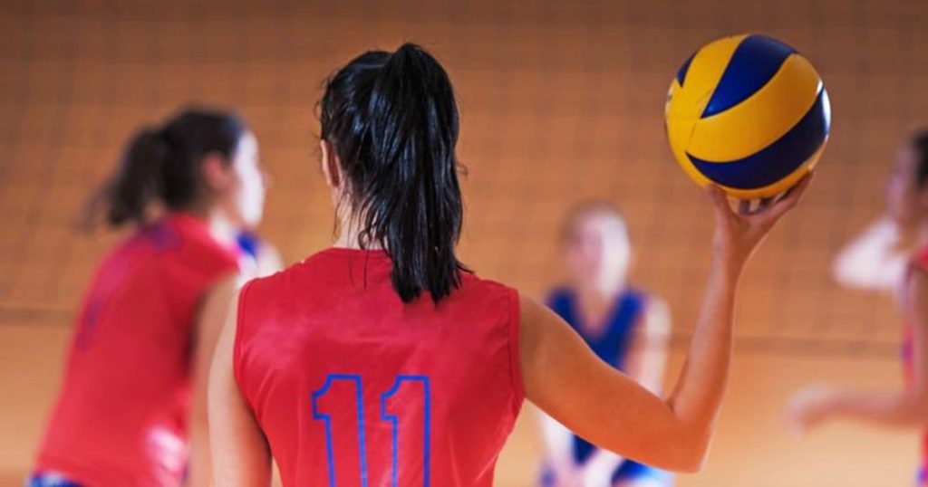 high school volleyball player trans athlete