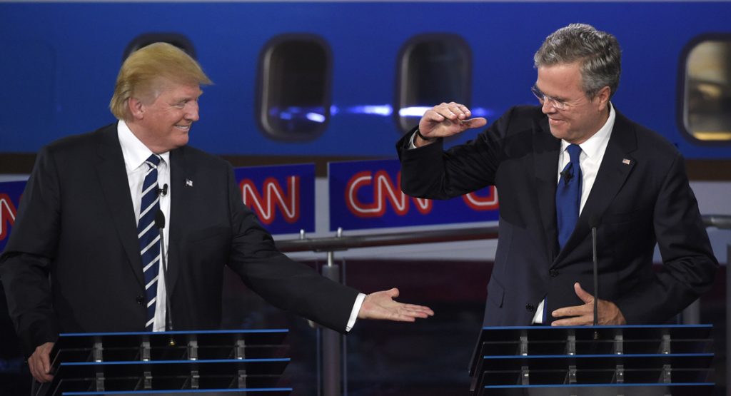 trump rival jeb bush