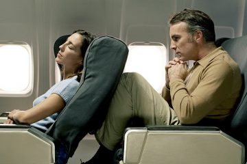 tiktok airplane reclined seat