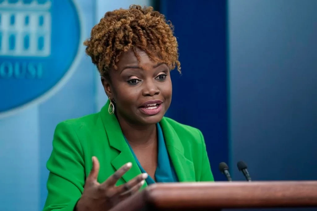 white house press secretary karine jean-pierre
