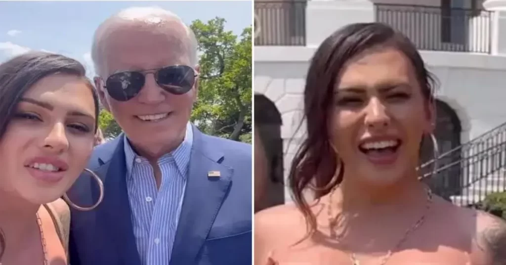 joe biden topless activist