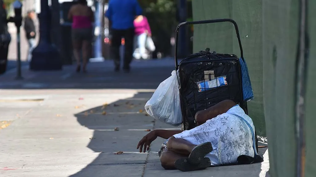 san diego homeless woman