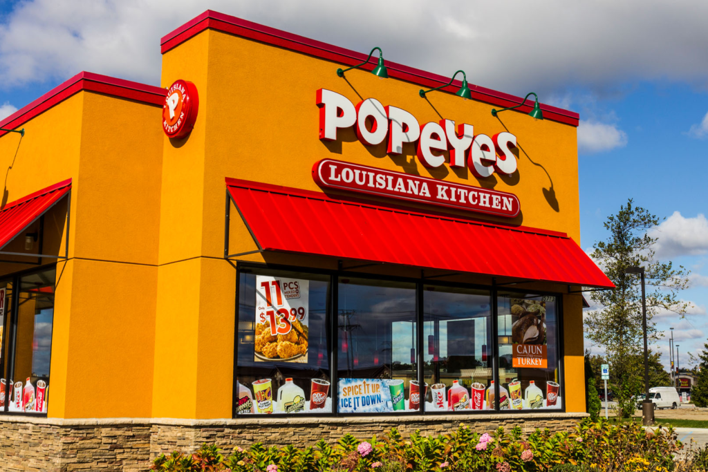 popeyes girl dinner