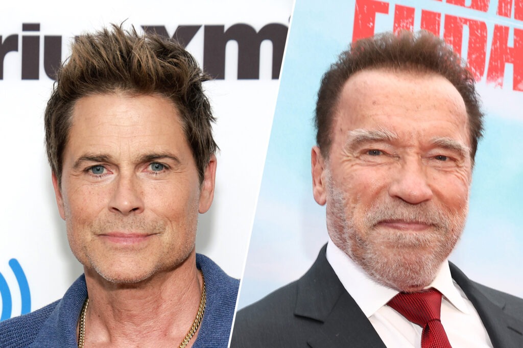 arnold schwarzenegger rob lowe