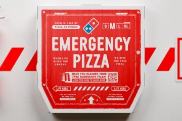 domino's pizza chain emergency pizza