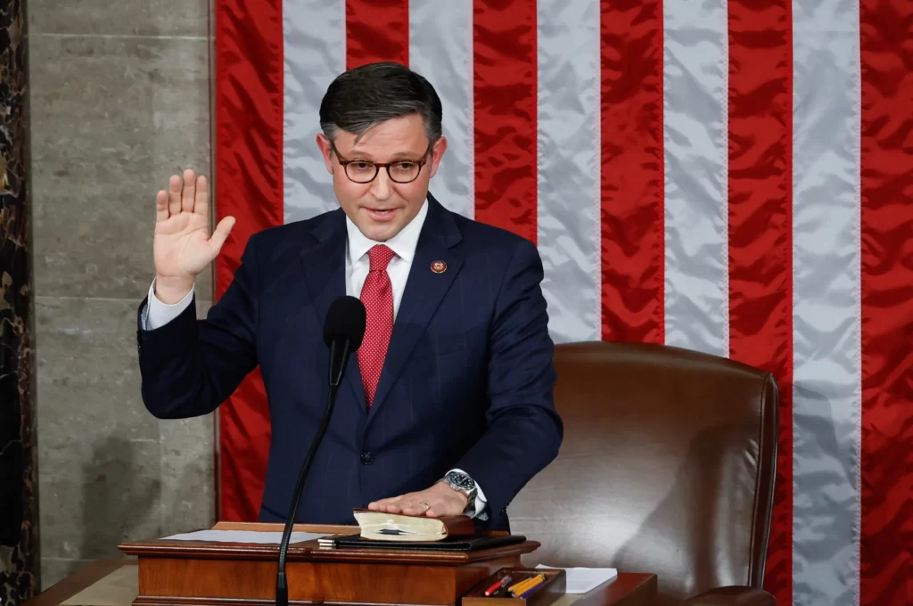 mike johnson house speaker faith