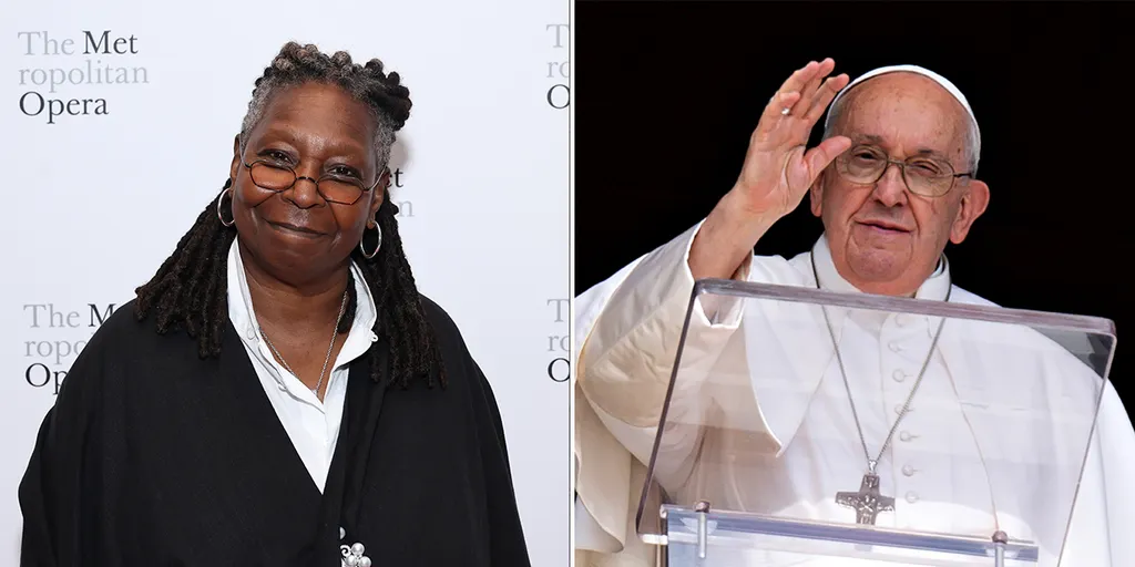 whoopi goldberg the pope