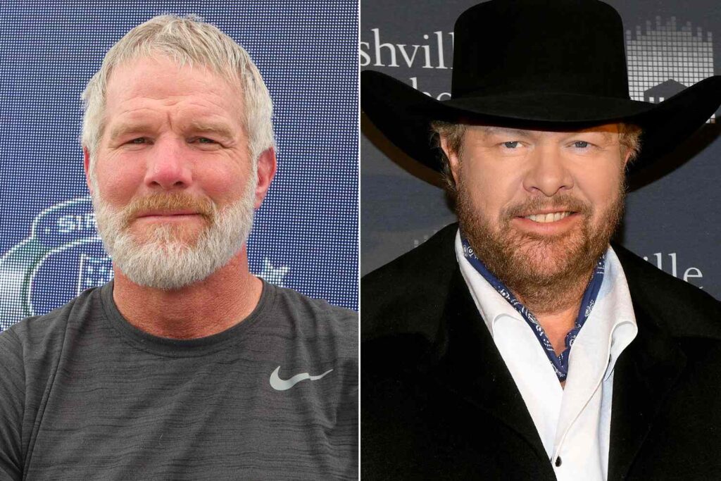 brett favre toby keith