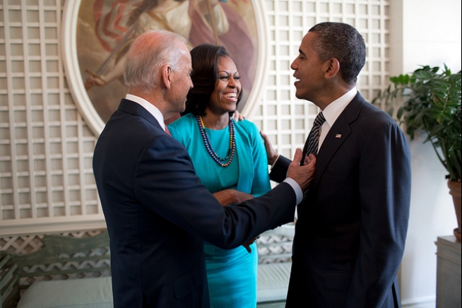 biden and obamas