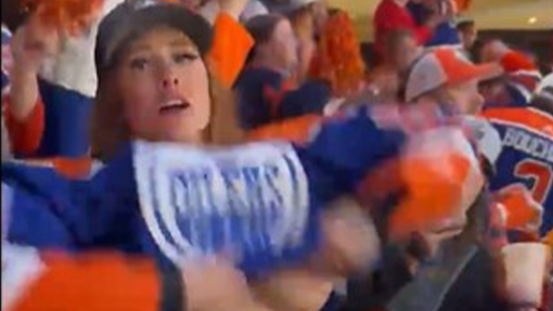 Mysterious Oilers Fan Who Flashed Crowd Breaks Silence Daily Patriot Report