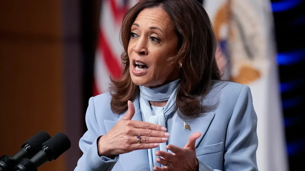kamala harris word salad