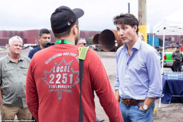 steelworker justin trudeau