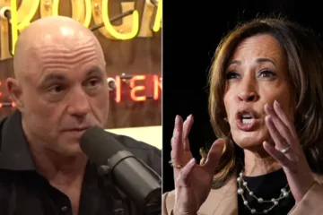 joe rogan kamala harris