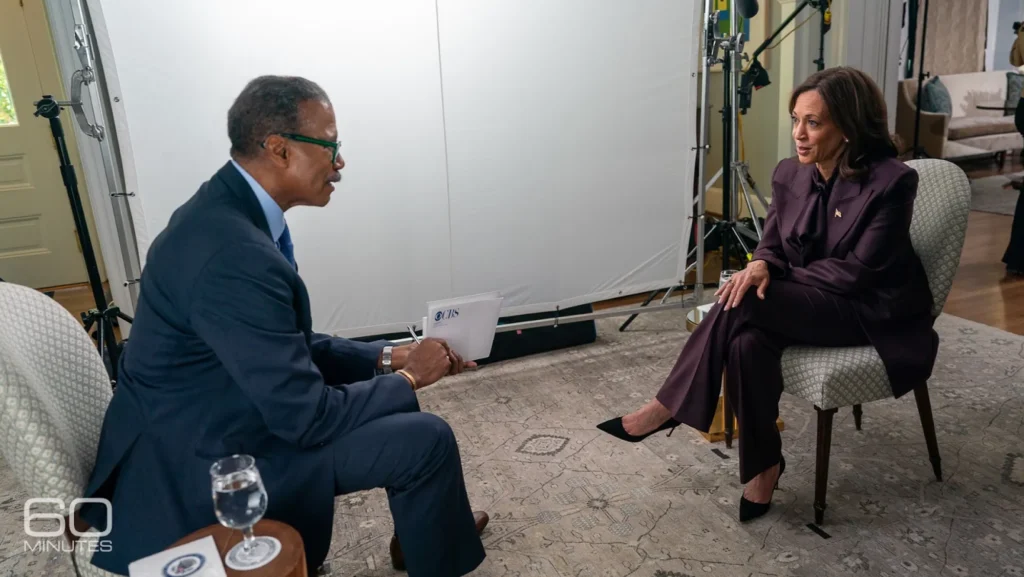 kamala harris 60 minutes
