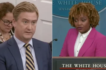 peter doocy white house press secretary karine jean-pierre