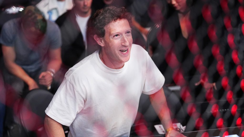 mark zuckerberg at ufc