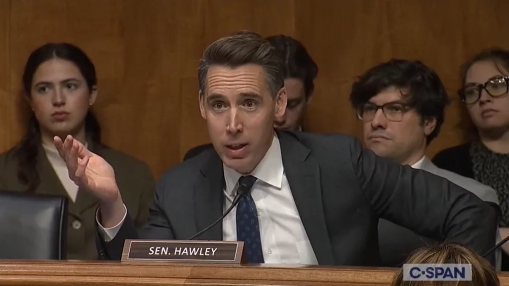 republican senator josh hawley