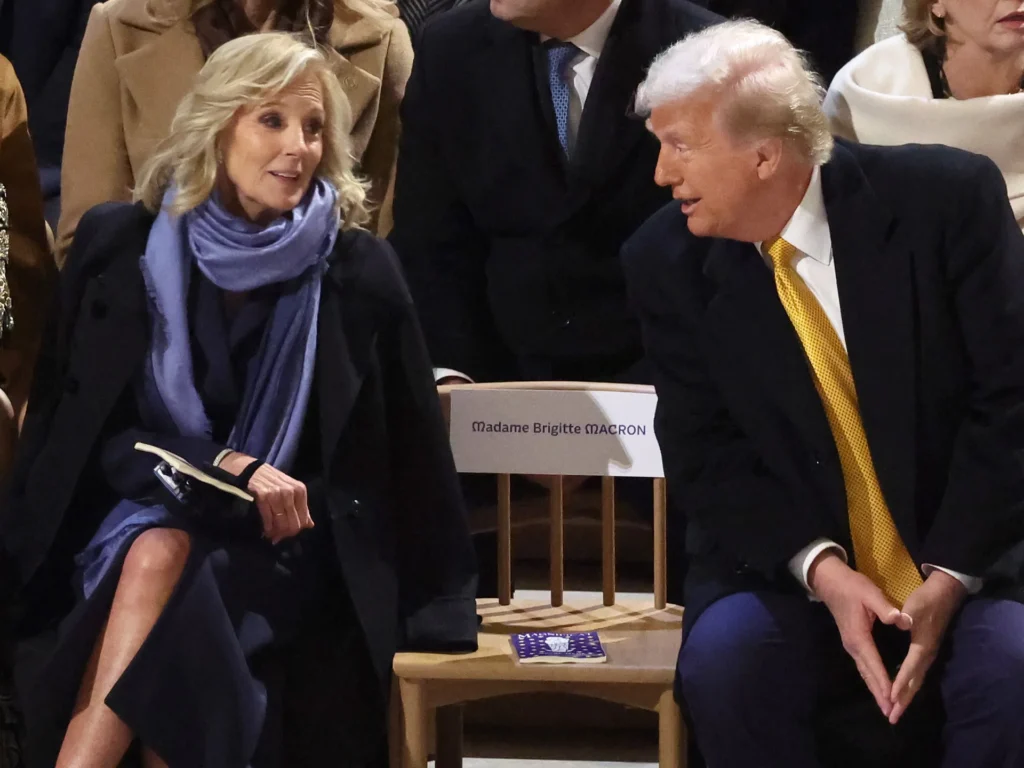 trump and jill biden