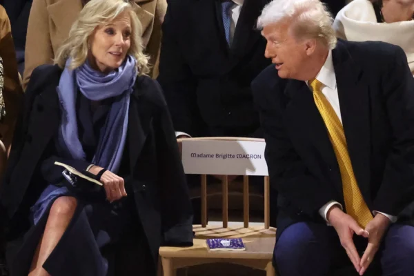 trump and jill biden