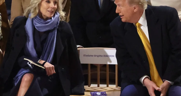 trump and jill biden