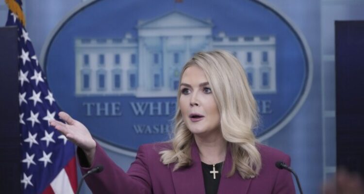 white house press secretary karoline leavitt