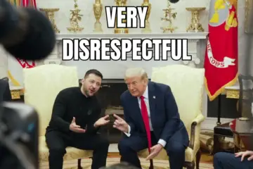 TRUMP ZELENSKYy VERY DISRESPECTFUL