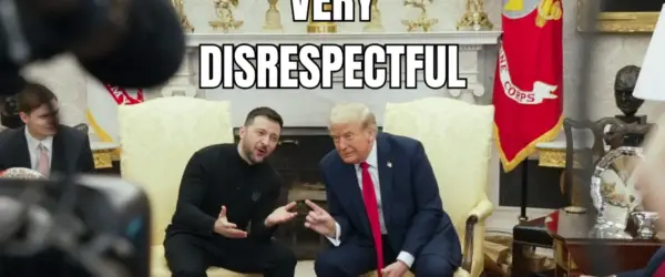 TRUMP ZELENSKYy VERY DISRESPECTFUL