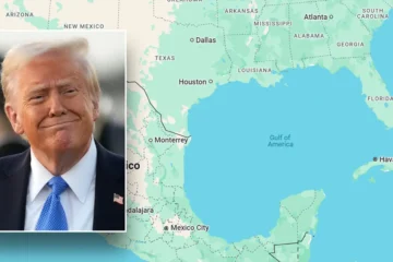 trump and the gulf of america