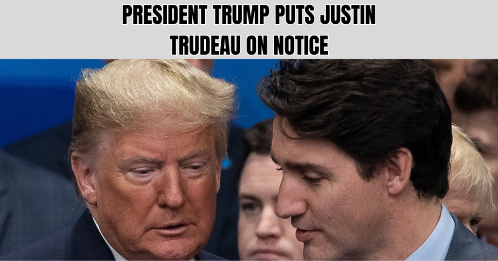 president trump and justin trudeau
