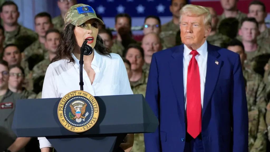 president trump and blue state governor gretchen whitmer