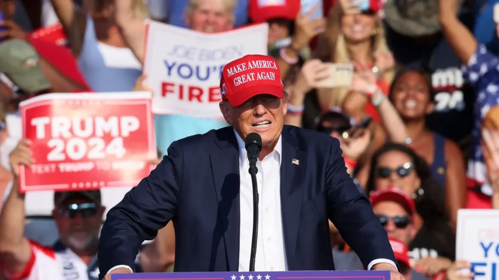 president trump at butler