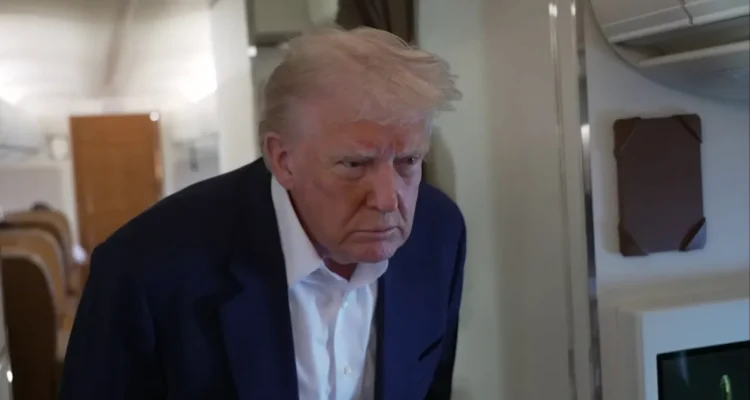 president trump speaking to media