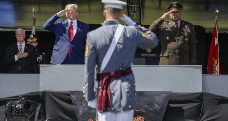trump at west point