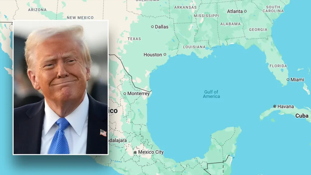 trump gulf of america