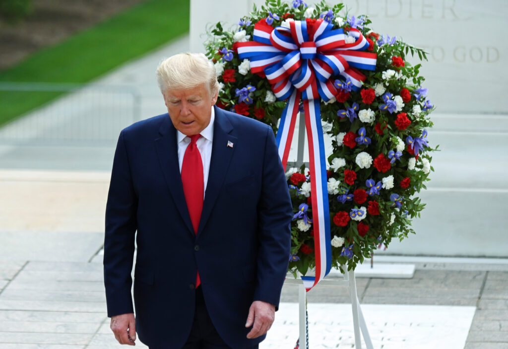 trump memorial day