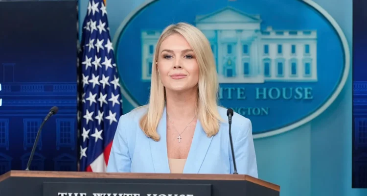 white house press secretary karoline leavitt