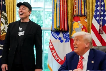 elon musk and president trump