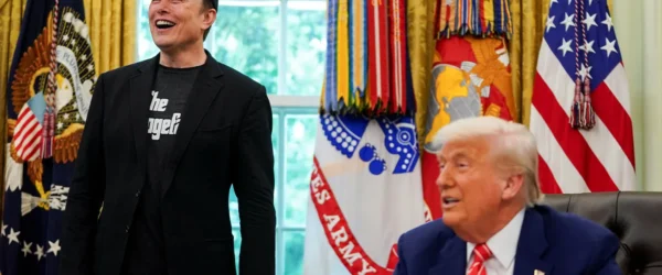 elon musk and president trump