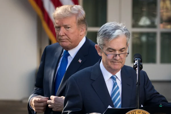 trump and jerome powell