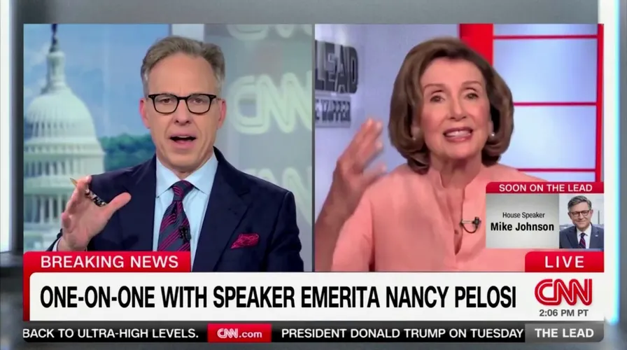 jake tapper and nancy pelosi