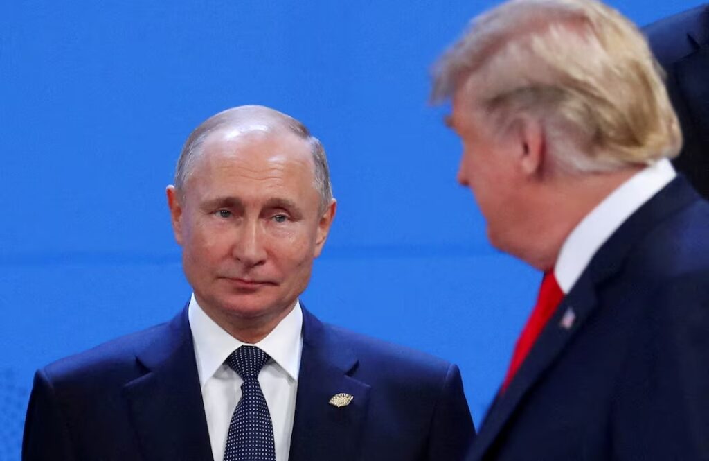 russian president putin and trump